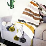  I'm having major #blanket #envy!! Check out all my favs this season on today's #blogpost! This one is by @abeautifulmess :) looks so cozy! #wellmadeheart #fallseason #crochet #pompom #knitting 