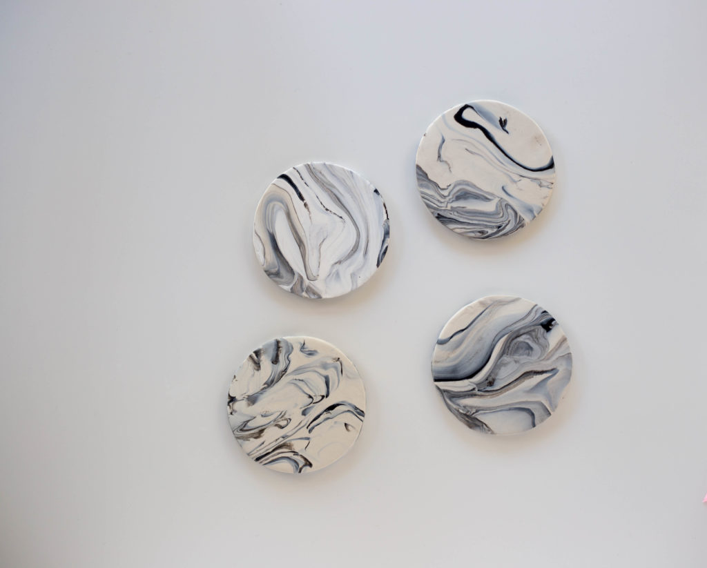 DIY Marble Coasters
