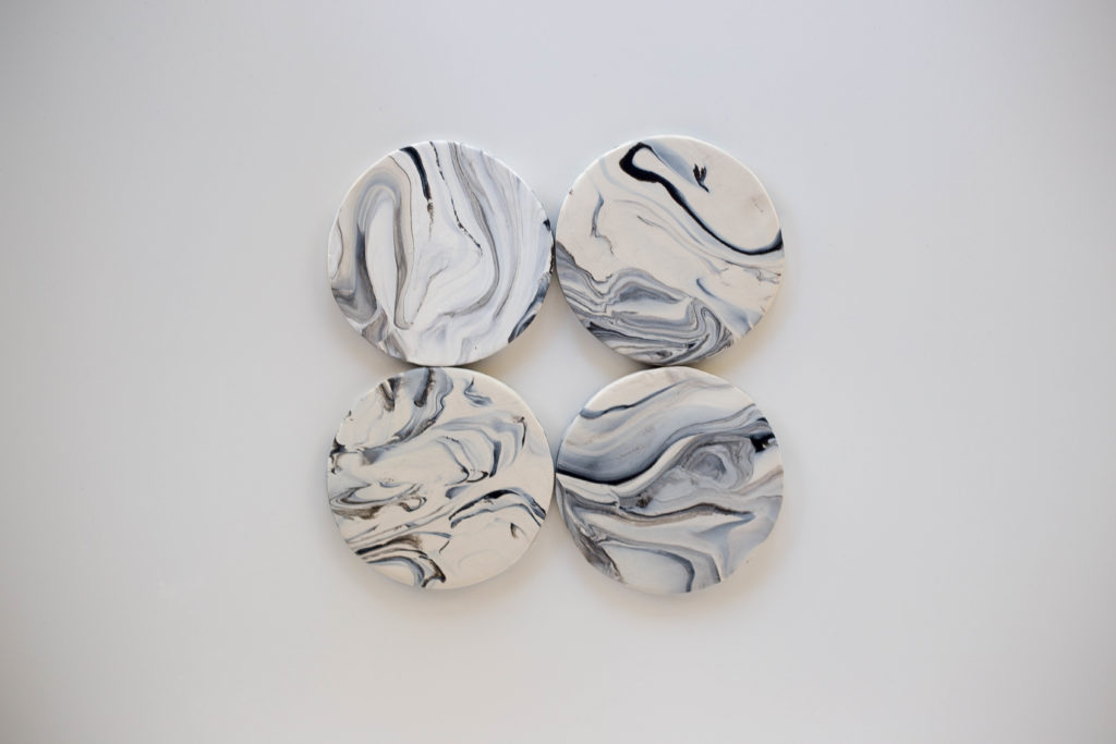 DIY Marble Coasters